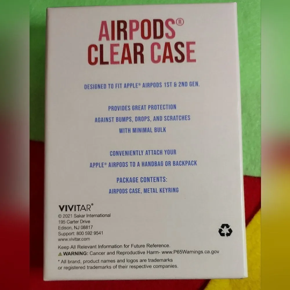 Girl Power Airpods Clear Case